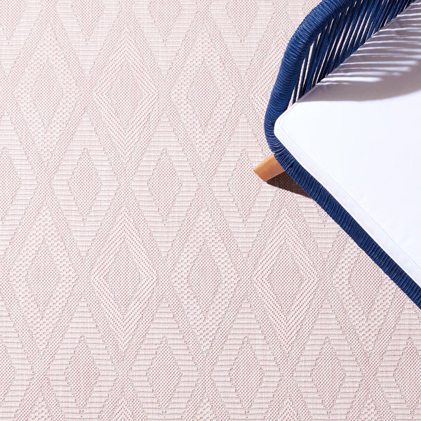 Safavieh Courtyard Elegant Red Abstract Area Rug - Indoor/Outdoor Comfort With Turkish Craftsmanship & Style Aqua ,Aqua 88% Polypropylene,12% Polyester Cy8522-37122-210