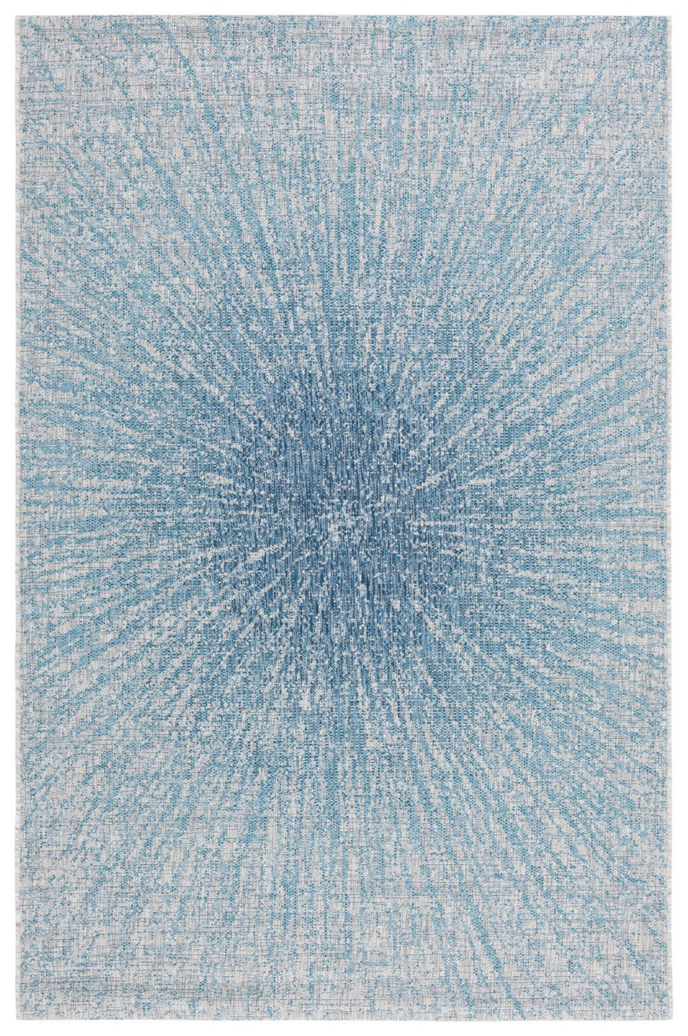 Safavieh Courtyard 8524 Power Loomed Indoor / Outdoor Rug Grey / Navy CY8524-36812-5