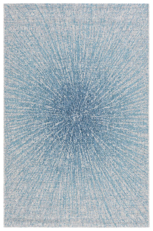 Safavieh Courtyard 8524 Power Loomed Indoor / Outdoor Rug Grey / Navy CY8524-36812-5