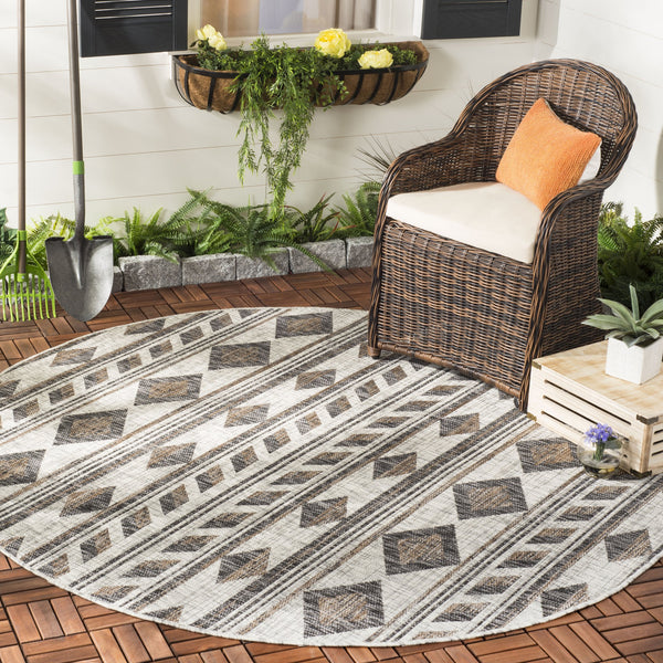 Safavieh Coutyard Power Loomed Indoor/Outdoor Area Rug - Elegant Navy And Aqua Design For Any Space Navy ,Aqua 85.4% Polypropylene,10.4% Polyester,4.2% Latex Cy8529-39421-210