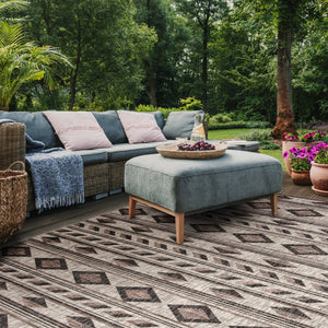 Safavieh Coutyard Power Loomed Indoor/Outdoor Area Rug - Elegant Navy And Aqua Design For Any Space Navy ,Aqua 85.4% Polypropylene,10.4% Polyester,4.2% Latex Cy8529-39421-210