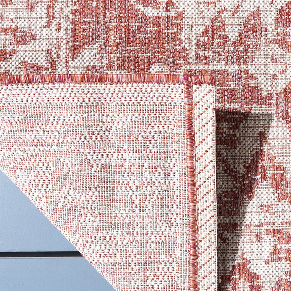 Safavieh Cy8535-36521 Timeless Red Beige Area Rug - 5'3" X 7'7" Rectangle, Durable, Elegant Floral Design Red ,Beige 88% Polypropylene,12% Polyester Cy8535-36521-5