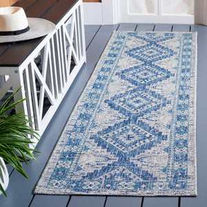 Safavieh Courtyard Elegant Indoor/Outdoor Area Rug - Timeless Design, Durable & Easy To Clean For Any Home Light Grey ,Light Beige 85.4% Polypropylene,10.4% Polyester,4.2% Latex Cy8546-37613-6