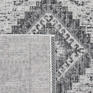 Safavieh Courtyard Elegant Indoor/Outdoor Area Rug - Timeless Design, Durable & Easy To Clean For Any Home Light Grey ,Light Beige 85.4% Polypropylene,10.4% Polyester,4.2% Latex Cy8546-37613-6