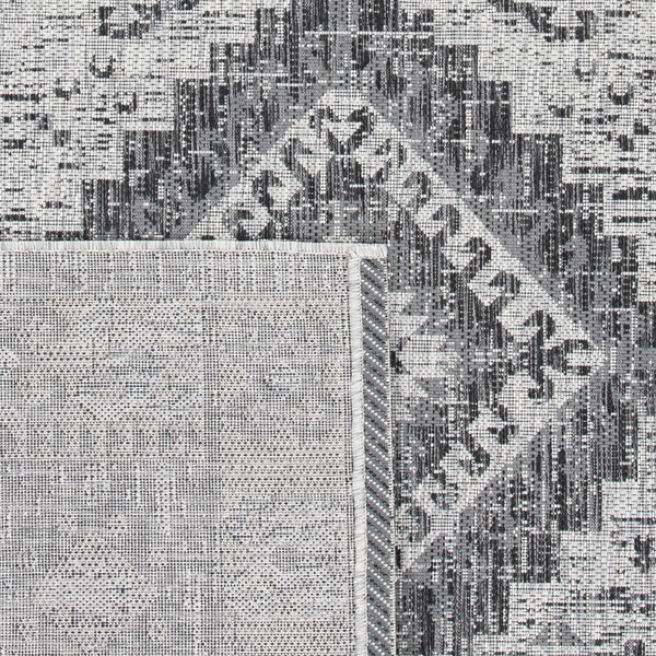 Safavieh Courtyard Elegant Indoor/Outdoor Area Rug - Timeless Design, Durable & Easy To Clean For Any Home Light Grey ,Light Beige 85.4% Polypropylene,10.4% Polyester,4.2% Latex Cy8546-37613-6