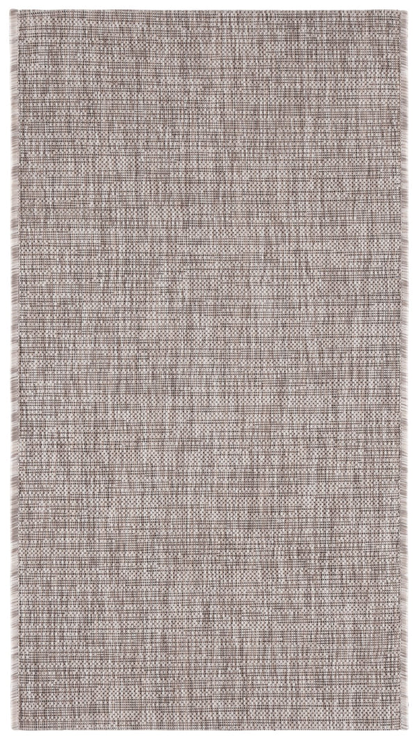 Safavieh Courtyard Elegant Power-loomed Area Rug – Durable, Stylish, & Oeko-tex Certified For Indoors/Outdoors Grey ,Turquoise 88% Polypropylene,12% Polyester Cy8576-37111-4