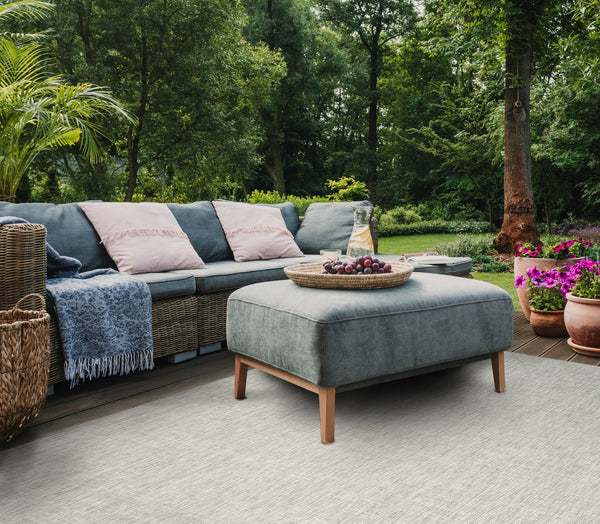 Safavieh Courtyard Elegant Power-loomed Area Rug – Durable, Stylish, & Oeko-tex Certified For Indoors/Outdoors Grey ,Turquoise 88% Polypropylene,12% Polyester Cy8576-37111-4