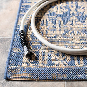 Safavieh Courtyard Elegant Indoor/Outdoor Area Rug With Timeless Design And Durable Craftsmanship For Your Home Beige ,Mocha 88% Polypropylene,12% Polyester Cy8578-07912-5