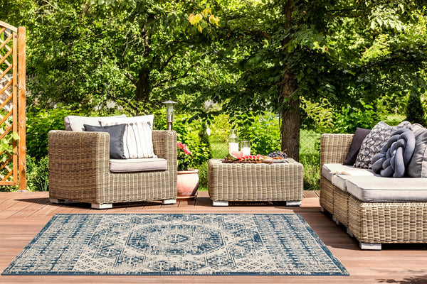 Safavieh Courtyard Elegant Indoor/Outdoor Area Rug With Timeless Design And Durable Craftsmanship For Your Home Beige ,Mocha 88% Polypropylene,12% Polyester Cy8578-07912-5