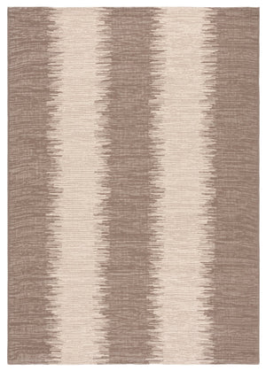 Safavieh Courtyard Elegant Area Rug With Contemporary Jagged Pattern - Perfect For Indoor And Outdoor Spaces Beige ,Blue 88% Polypropylene,12% Polyester Cy8579-23312-8