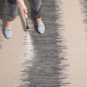 Safavieh Courtyard Elegant Area Rug With Contemporary Jagged Pattern - Perfect For Indoor And Outdoor Spaces Beige ,Blue 88% Polypropylene,12% Polyester Cy8579-23312-8