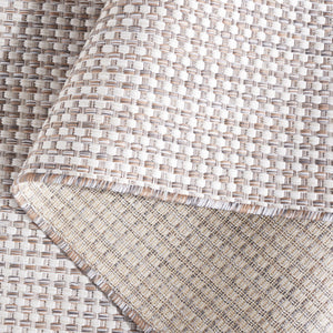 Safavieh Courtyard Indoor/Outdoor Area Rug – Elegant Power-loomed Design For Timeless Home Sophistication Ivory ,Grey 88% Polypropylene,12% Polyester Cy8586-59121-7sq