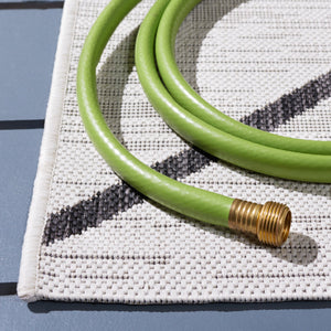 Safavieh Courtyard Elegant Geometric Area Rug - Durable Indoor/Outdoor Design For Modern Home Decor Ivory ,Brown 88% Polypropylene,12% Polyester Cy8635-59312-5