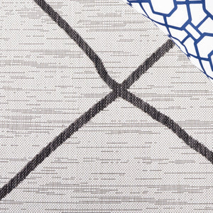 Safavieh Courtyard Elegant Geometric Area Rug - Durable Indoor/Outdoor Design For Modern Home Decor Ivory ,Brown 88% Polypropylene,12% Polyester Cy8635-59312-5