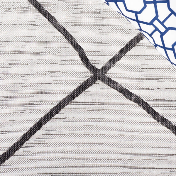 Safavieh Courtyard Elegant Geometric Area Rug - Durable Indoor/Outdoor Design For Modern Home Decor Ivory ,Brown 88% Polypropylene,12% Polyester Cy8635-59312-5