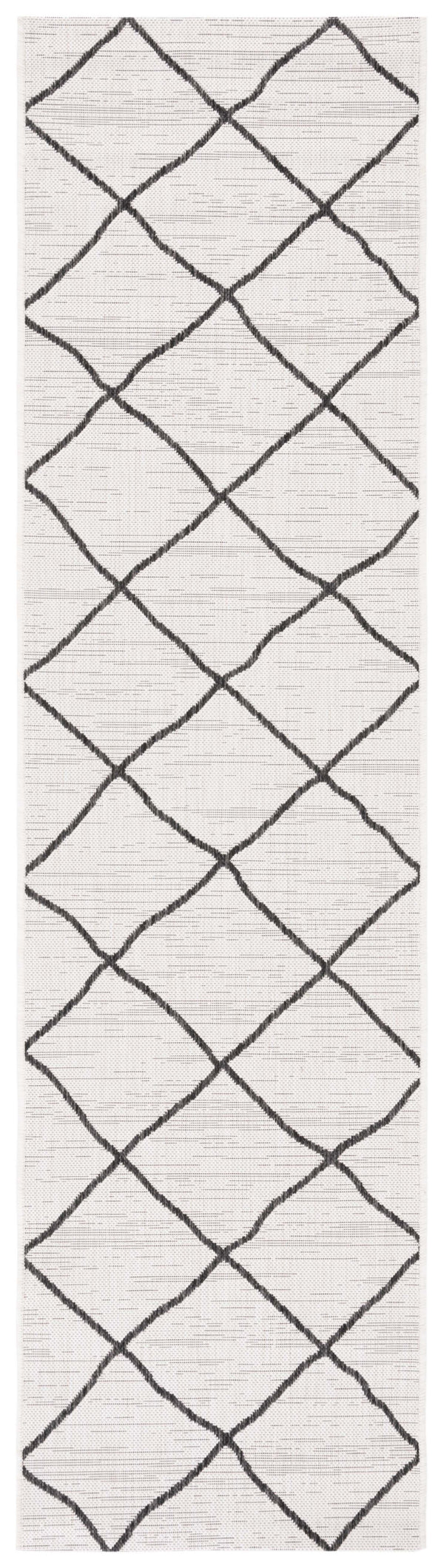 Safavieh Courtyard Elegant Geometric Area Rug - Durable Indoor/Outdoor Design For Modern Home Decor Ivory ,Brown 88% Polypropylene,12% Polyester Cy8635-59312-5