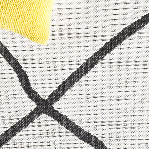 Safavieh Courtyard Elegant Geometric Area Rug - Durable Indoor/Outdoor Design For Modern Home Decor Ivory ,Brown 88% Polypropylene,12% Polyester Cy8635-59312-5