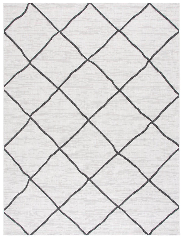 Safavieh Courtyard Elegant Geometric Area Rug - Durable Indoor/Outdoor Design For Modern Home Decor Ivory ,Brown 88% Polypropylene,12% Polyester Cy8635-59312-5