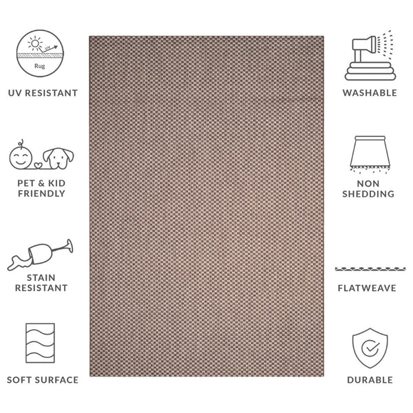 Safavieh Courtyard Indoor/Outdoor Area Rug - Elegant Power-loomed Design For Modern Spaces And Easy Care Black ,Light Grey 88% Polypropylene,12% Polyester Cy8653-37621-10