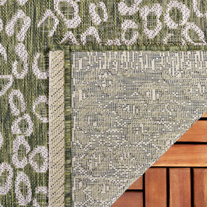 Safavieh Courtyard Stylish Area Rug For Indoors And Outdoors - Elegant Design With Animal Print Charm Black ,Light Grey 88% Polypropylene,12% Polyester Cy8659-37621-5