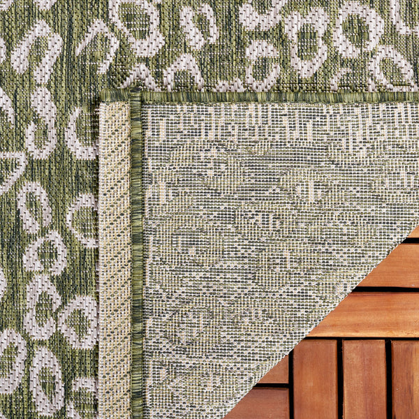 Safavieh Courtyard Stylish Area Rug For Indoors And Outdoors - Elegant Design With Animal Print Charm Black ,Light Grey 88% Polypropylene,12% Polyester Cy8659-37621-5