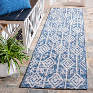 Safavieh Courtyard Santorini Geometric Area Rug – Stylish Tribal Pattern For Indoor & Outdoor Spaces Black ,Grey 85.4% Polypropylene,10.4% Polyester,4.2% Latex Cy8662-37621-28