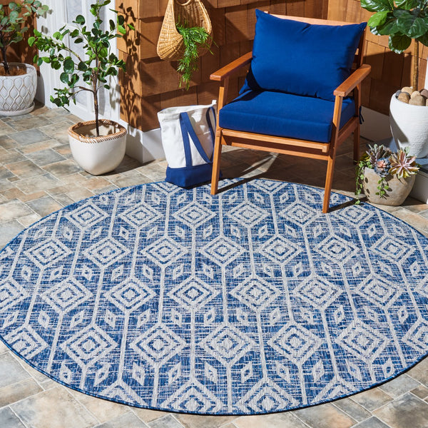 Safavieh Courtyard Santorini Geometric Area Rug – Stylish Tribal Pattern For Indoor & Outdoor Spaces Black ,Grey 85.4% Polypropylene,10.4% Polyester,4.2% Latex Cy8662-37621-28