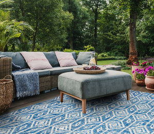 Safavieh Courtyard Santorini Geometric Area Rug – Stylish Tribal Pattern For Indoor & Outdoor Spaces Black ,Grey 85.4% Polypropylene,10.4% Polyester,4.2% Latex Cy8662-37621-28