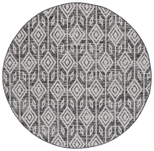 Safavieh Courtyard Santorini Geometric Area Rug – Stylish Tribal Pattern For Indoor & Outdoor Spaces Black ,Grey 85.4% Polypropylene,10.4% Polyester,4.2% Latex Cy8662-37621-28
