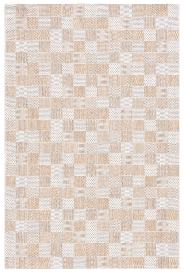 Safavieh Courtyard Elegant Modern Area Rug For Indoor/Outdoor Spaces – Durable, Chic, And Oeko-tex Certified Grey ,Dark Grey 88% Polypropylene,12% Polyester Cy8676-55312-4