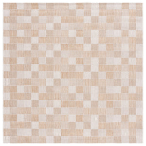 Safavieh Courtyard Elegant Modern Area Rug For Indoor/Outdoor Spaces – Durable, Chic, And Oeko-tex Certified Grey ,Dark Grey 88% Polypropylene,12% Polyester Cy8676-55312-4