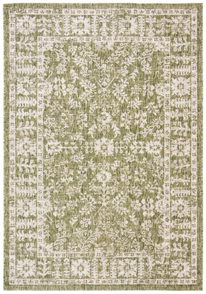 Safavieh Courtyard Indoor/Outdoor Area Rug - Elegant Eco-friendly Design For Versatile Home Décor Spaces Green ,Beige 88% Polypropylene,12% Polyester Cy8678-379-4