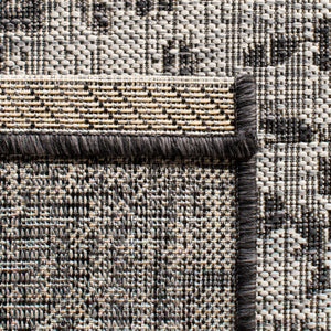 Safavieh Courtyard Power Loomed Area Rug In Serene Blue And Grey - Timeless Elegance For Any Space Navy ,Aqua 85.4% Polypropylene,10.4% Polyester,4.2% Latex Cy8720-39421-4