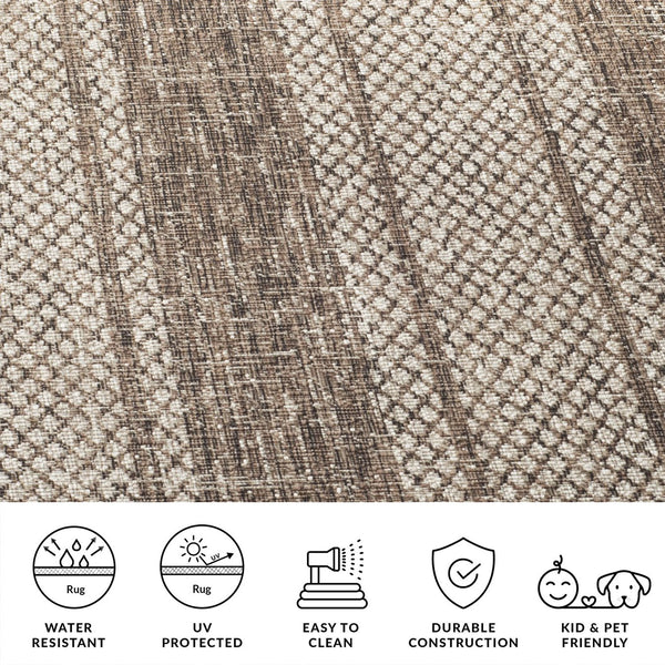 Safavieh Courtyard Elegant Terracotta Runner Rug – Durable, Stylish, And Perfect For Hallways Or Outdoor Use Light Beige ,Terracotta 88% Polypropylene,12% Polyester Cy8736-36512-212