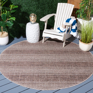 Safavieh Courtyard Elegant Terracotta Runner Rug – Durable, Stylish, And Perfect For Hallways Or Outdoor Use Light Beige ,Terracotta 88% Polypropylene,12% Polyester Cy8736-36512-212