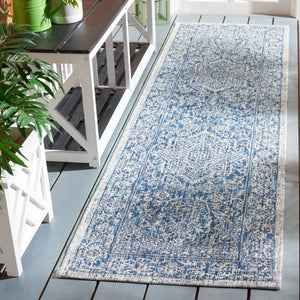 Safavieh Courtyard Exquisite Area Rug - Luxurious Navy And Light Grey Design For Timeless Elegance And Comfort Navy ,Light Grey 85.4% Polypropylene,10.4% Polyester,4.2% Latex Cy8763-36821-3