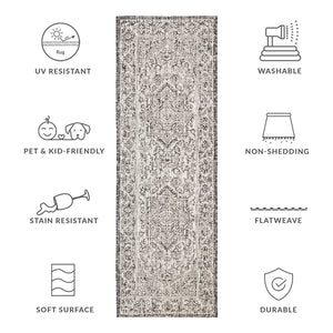 Safavieh Courtyard Exquisite Area Rug - Luxurious Navy And Light Grey Design For Timeless Elegance And Comfort Navy ,Light Grey 85.4% Polypropylene,10.4% Polyester,4.2% Latex Cy8763-36821-3