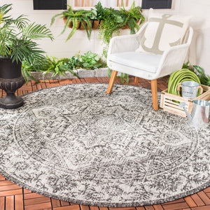 Safavieh Courtyard Exquisite Area Rug - Luxurious Navy And Light Grey Design For Timeless Elegance And Comfort Navy ,Light Grey 85.4% Polypropylene,10.4% Polyester,4.2% Latex Cy8763-36821-3