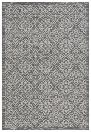 Safavieh Courtyard Elegant Power Loomed Area Rug - Luxurious Brown & Beige Centerpiece For Any Space Dark Grey ,Light Grey 88% Polypropylene,12% Polyester Cy8766-07821-810