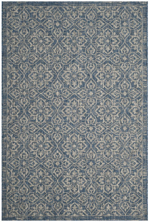 Safavieh Courtyard Elegant Power Loomed Area Rug - Luxurious Brown & Beige Centerpiece For Any Space Dark Grey ,Light Grey 88% Polypropylene,12% Polyester Cy8766-07821-810