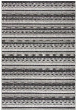 Safavieh Courtyard Contemporary Indoor/Outdoor Area Rug – Sleek Black And Grey Design, Durable & Stylish Comfort Black ,Grey 85.4% Polypropylene,10.4% Polyester,4.2% Latex Cy8784-37612-27