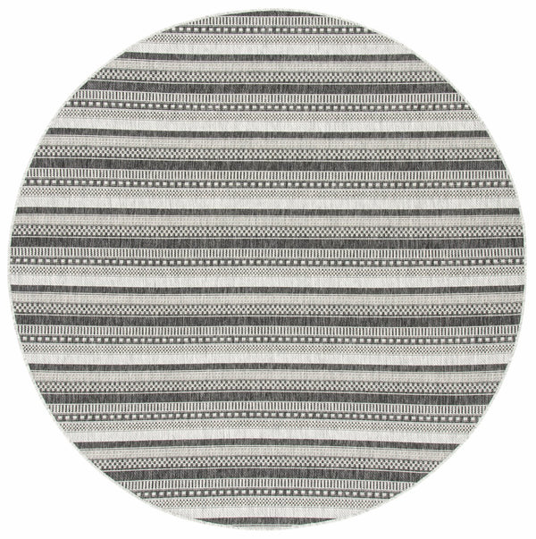 Safavieh Courtyard Contemporary Indoor/Outdoor Area Rug – Sleek Black And Grey Design, Durable & Stylish Comfort Black ,Grey 85.4% Polypropylene,10.4% Polyester,4.2% Latex Cy8784-37612-27