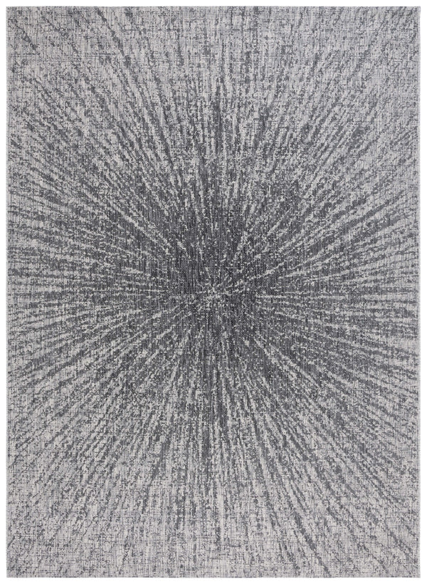 Safavieh Courtyard Exquisite Area Rug For Indoor & Outdoor Spaces - Durable, Stylish, And Oeko-tex Certified Grey ,Black 88% Polypropylene,12% Polyester Cy8795-37612-6