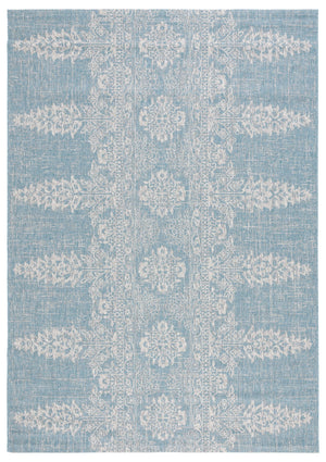 Safavieh Courtyard Navy/Grey Area Rug - Timeless Elegance With Luxurious Patterns For Indoor & Outdoor Spaces Navy ,Grey 88% Polypropylene,12% Polyester Cy8796-36821-5