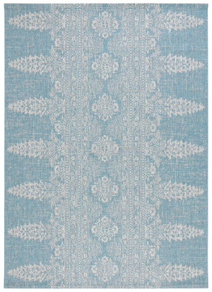 Safavieh Courtyard Navy/Grey Area Rug - Timeless Elegance With Luxurious Patterns For Indoor & Outdoor Spaces Navy ,Grey 88% Polypropylene,12% Polyester Cy8796-36821-5
