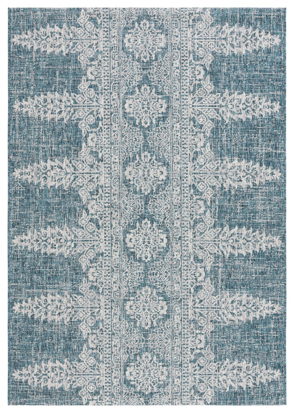 Safavieh Courtyard Navy/Grey Area Rug - Timeless Elegance With Luxurious Patterns For Indoor & Outdoor Spaces Navy ,Grey 88% Polypropylene,12% Polyester Cy8796-36821-5