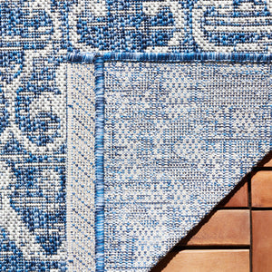 Safavieh Courtyard Elegant Area Rug With Timeless Design In Rust And Grey | Durable, Stylish, And Versatile Rust ,Grey 88% Polypropylene,12% Polyester Cy8798-36521-8