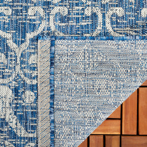 Safavieh Courtyard Elegant Area Rug With Timeless Design In Rust And Grey | Durable, Stylish, And Versatile Rust ,Grey 88% Polypropylene,12% Polyester Cy8798-36521-8