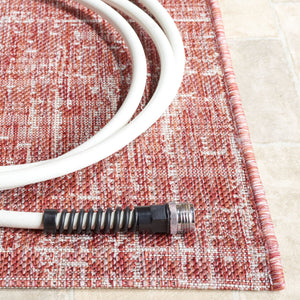 Safavieh Courtyard Elegant Rust Beige Area Rug - 6'7" X 9'6" - Durable, Stylish, Eco-friendly Design For Home Rust ,Beige 88% Polypropylene,12% Polyester Cy8806-36521-6