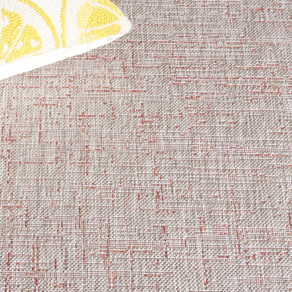 Safavieh Courtyard Elegant Rust Beige Area Rug - 6'7" X 9'6" - Durable, Stylish, Eco-friendly Design For Home Rust ,Beige 88% Polypropylene,12% Polyester Cy8806-36521-6